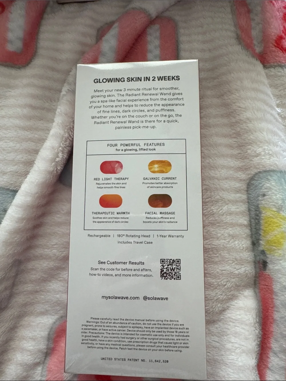 Solawave 4-in-1 Radiant Renewal Skincare Wand